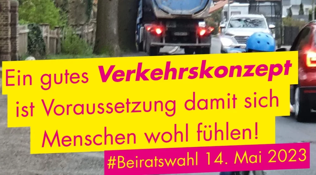 Verkehrskonzept für Oberneuland - Soeren Helms Kandidat Beirat 2023