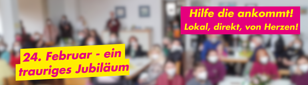 Oberneuland Hilft - Jahrestag 24. Februar Ukraine