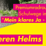 Soeren Helms "Premiumradroute oder sichere Schulwege in Oberneuland? Mein klares Ja - zu Beidem!" Kandidat Beirat Oberneuland - Beiratswahl 2023 Bremen